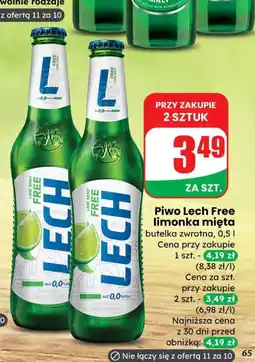 Dino Piwo Lech free limonka mięta oferta