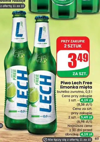 Dino Piwo Lech free limonka mięta oferta