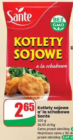 Dino Kotlety sojowe a'la schabowe Sante oferta