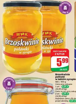 Dino Brzoskwinie połówki w lekkim syropie oferta