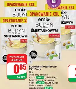 Dino Budyń śmietankowy XXL Emix oferta