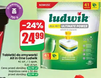 Dino Tabletki do zmywarki All in One Ludwik oferta