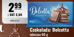 Eurocash Czekolada: Dolcetta mleczna oferta
