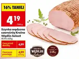 Biedronka Szynka wędzona czereśnią Kraina Wędlin Select oferta