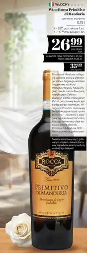 Polomarket Wino Rocca Primitivo di Manduria oferta