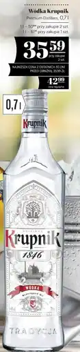 Polomarket Wódka Krupnik Premium Distillers oferta