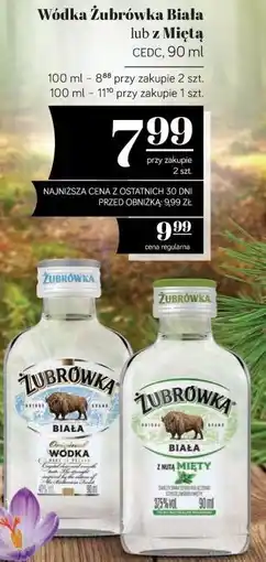 Polomarket Wódka Żubrówka Biała lub z Miętą oferta