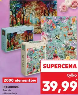 Kaufland INTERDRUK Puzzle 2000 elementów oferta