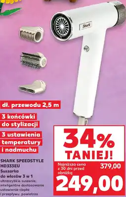 Kaufland SHARK SPEEDSTYLE HD333EU Suszarka do włosów 3 w 1 oferta