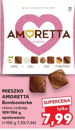 Kaufland Mieszko Amoretta Bombonierka różne rodzaje oferta