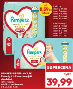 Kaufland Pampers Premium Care Pieluchy lub Pieluchomajtki dla dzieci oferta