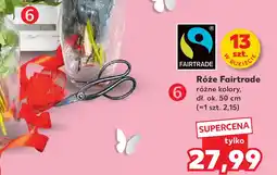 Kaufland Róże Fairtrade, 13 sztuk oferta