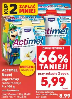 Kaufland Actimel Napój jogurtowy różne rodzaje oferta