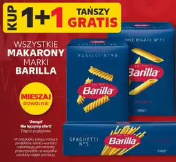 Kaufland Wszystkie makarony marki Barilla oferta