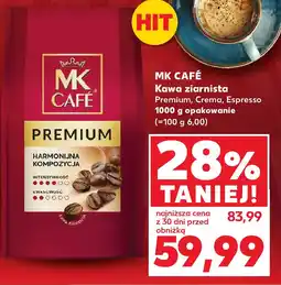 Kaufland MK Café Kawa ziarnista Premium, Crema, Espresso oferta