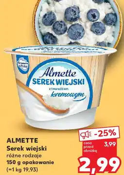Kaufland Almette Serek wiejski oferta