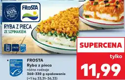 Kaufland Frosta Ryba z pieca różne rodzaje oferta