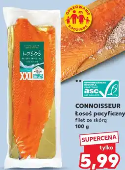 Kaufland Connoisseur Łosoś pacyficzny filet ze skórą oferta