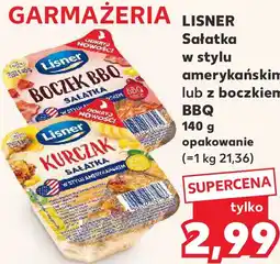 Kaufland Lisner Sałatka w stylu amerykańskim lub z boczkiem BBQ oferta