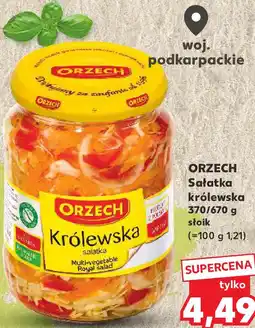 Kaufland Sałatka królewska Orzech 370/670 g oferta