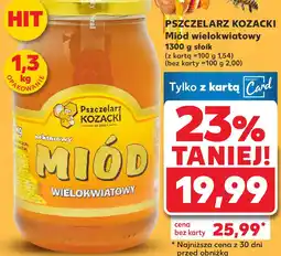 Kaufland Pszczelarz Kozacki Miód wielokwiatowy 1300 g słoik oferta