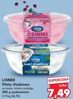 Kaufland Lisner Filety śledziowe w sosie, różne rodzaje oferta