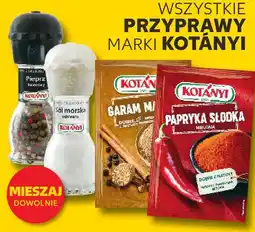 Kaufland Wszystkie przyprawy marki Kotanyi oferta