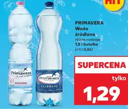Kaufland Primavera Woda źródlana oferta