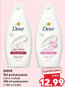 Kaufland Dove Żel pod prysznic różne rodzaje oferta
