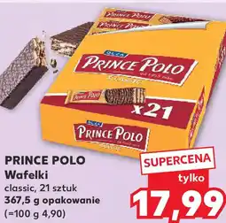 Kaufland Prince Polo Wafelki classic, 21 sztuk oferta