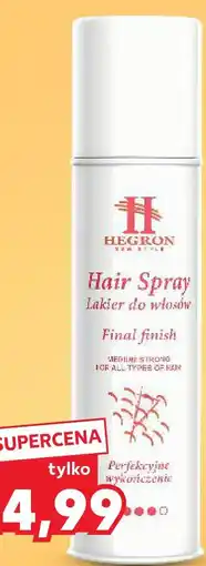 Kaufland Hegron Lakier do włosów różne rodzaje oferta