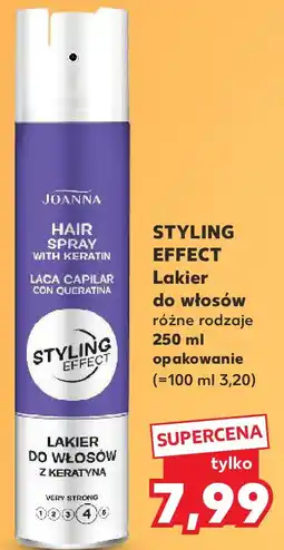 Kaufland Styling Effect Lakier do włosów różne rodzaje oferta