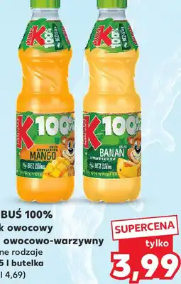 Kaufland Kubuś 100% Sok owocowy lub owocowo-warzywny oferta