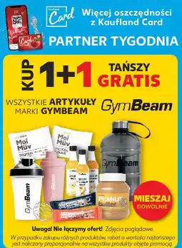 Kaufland Wszystkie artykuły marki GymBeam oferta