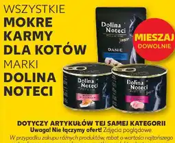 Kaufland WSZYSTKIE MOKRE KARMY DLA KOTÓW MARKI DOLINA NOTECI oferta