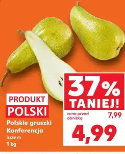 Kaufland Polskie gruszki Konferencja luzem oferta