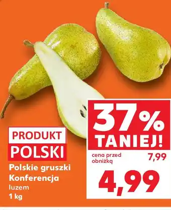 Kaufland Polskie gruszki Konferencja luzem oferta