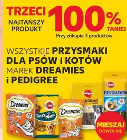 Kaufland WSZYSTKIE PRZYSMAKI DLA PSÓW i KOTÓW MAREK DREAMIES i PEDIGREE oferta