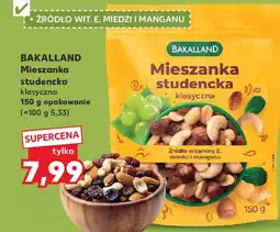 Kaufland BAKALLAND Mieszanka studencka klasyczna oferta