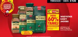 Biedronka Wszystkie kawy Jacobs oferta