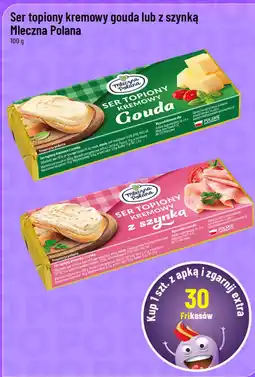 Polomarket Ser topiony kremowy gouda lub z szynką Mleczna Polana oferta