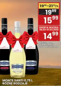 Wafelek Wino Monte Santi białe oferta