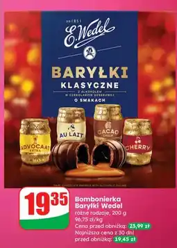 Dino Bombonierka baryłki Wedel różne rodzaje oferta