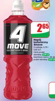 Dino Napój izotoniczny 4move 2 rodzaje oferta