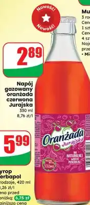 Dino Napój gazowany oranżada czerwona oferta
