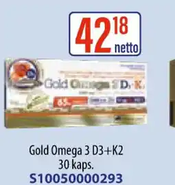AT Gold Omega 3 D3+K2 oferta
