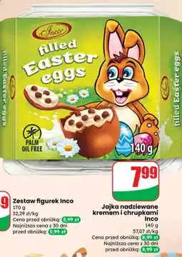 Dino Jajka nadziewane kremem i chrupkami oferta