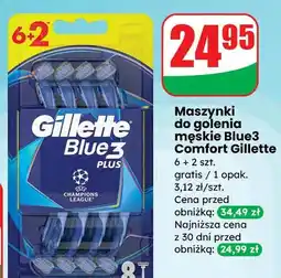 Dino Maszynki do golenia męskie Blue3 Comfort oferta