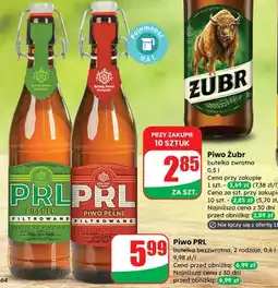 Dino Piwo PRL Piwo Pełne butelka bezzwrotna oferta
