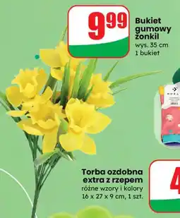 Dino Torba ozdobna extra z rzepem różne wzory i kolory oferta
